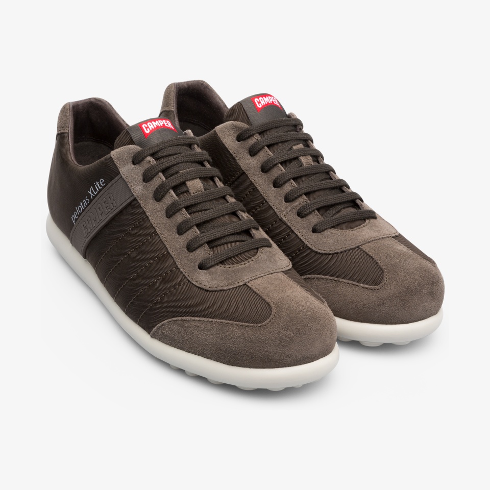 Camper Pelotas Xlite Dark Khaki - Camper Mens Sneakers ||7023-YDEJG||